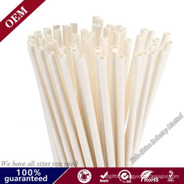 Eco-Friendly Christmas Drinking Straw Food Grade Tea Coffee Drinking Paper Straws